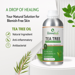 Pure Tea Tree Oil for Henna Artist | 1000ml Pack