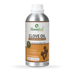 Pure Clove Oil for Henna Artist | 1000ml Pack