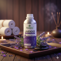 Pure Lavender Essential Oil 1000ml Pack, Purity 95% | For Henna Artist