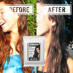 Natural Black Henna powder for hair | 5 kg Pack | Ammonia Free Henna powder  (1 kg X 5 Pack )