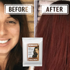 Natural Brown Henna powder for hair | 10 kg Pack | Ammonia Free Henna powder (1 kg X 10 Pack )