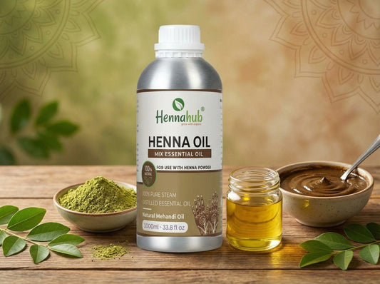 Henna Oil: Why It Is Essential for Dark, Rich & Long-Lasting Mehendi Stain