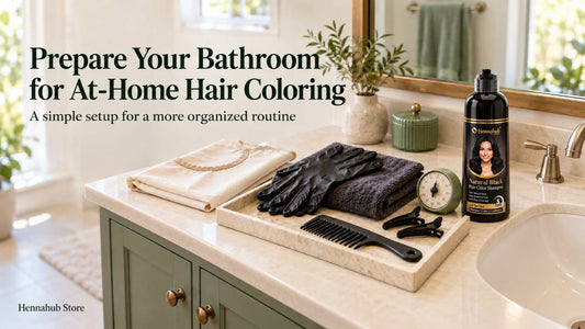 How to Prepare Your Bathroom for At-Home Hair Coloring