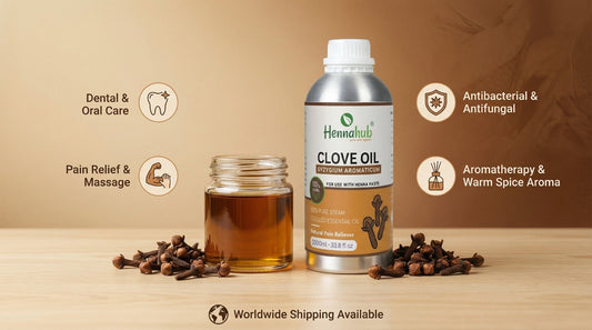 Why Adding Clove Oil to Henna Paste Transforms Your Hair Color & Scalp Health