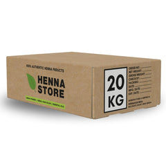 Natural Black Henna powder for hair | 20 kg Pack | Ammonia Free Henna powder (1 kg X 20 Pack )