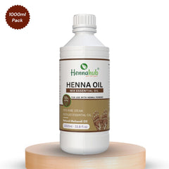 Pure Henna Mix Oil for Henna Artist | 1000ml Pack