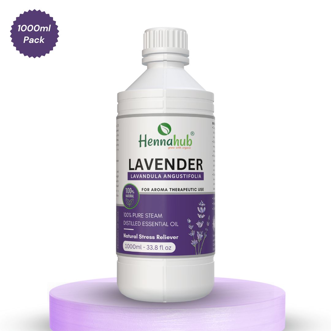 Pure Lavender Oil for Henna Artist | 1000ml Pack
