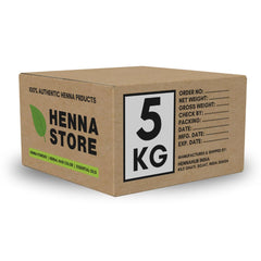 Natural Burgundy Henna powder for hair | 5 kg Pack | Ammonia Free Henna powder | 1kg X 5 Pack