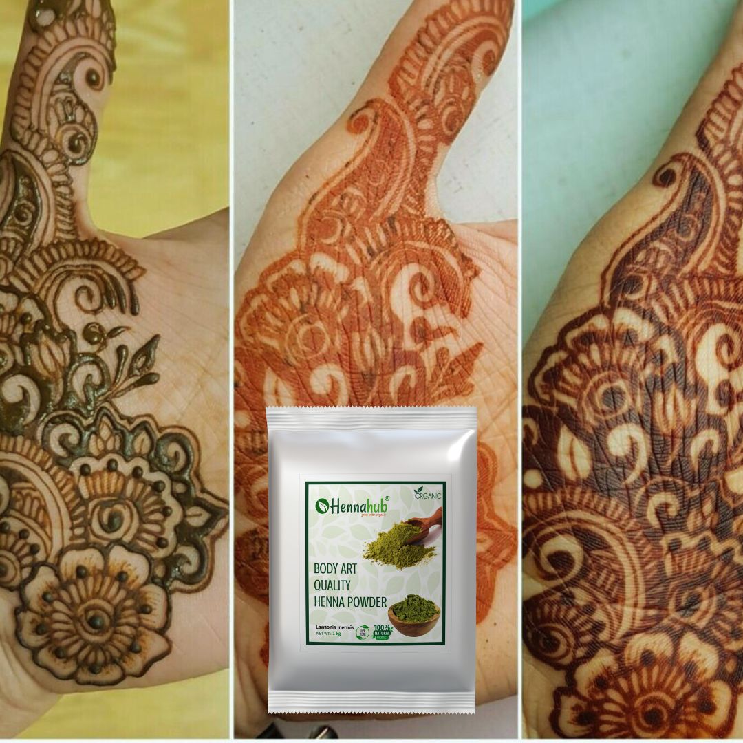 BAQ Henna powder Triple filter premium | 5 kg Pack | Best for Henna Artist