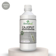 Pure Cajeput Oil for Henna Artist | 1000ml Pack