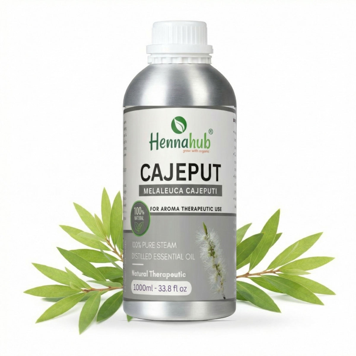 Pure Cajeput Oil for Henna Artist | 1000ml Pack
