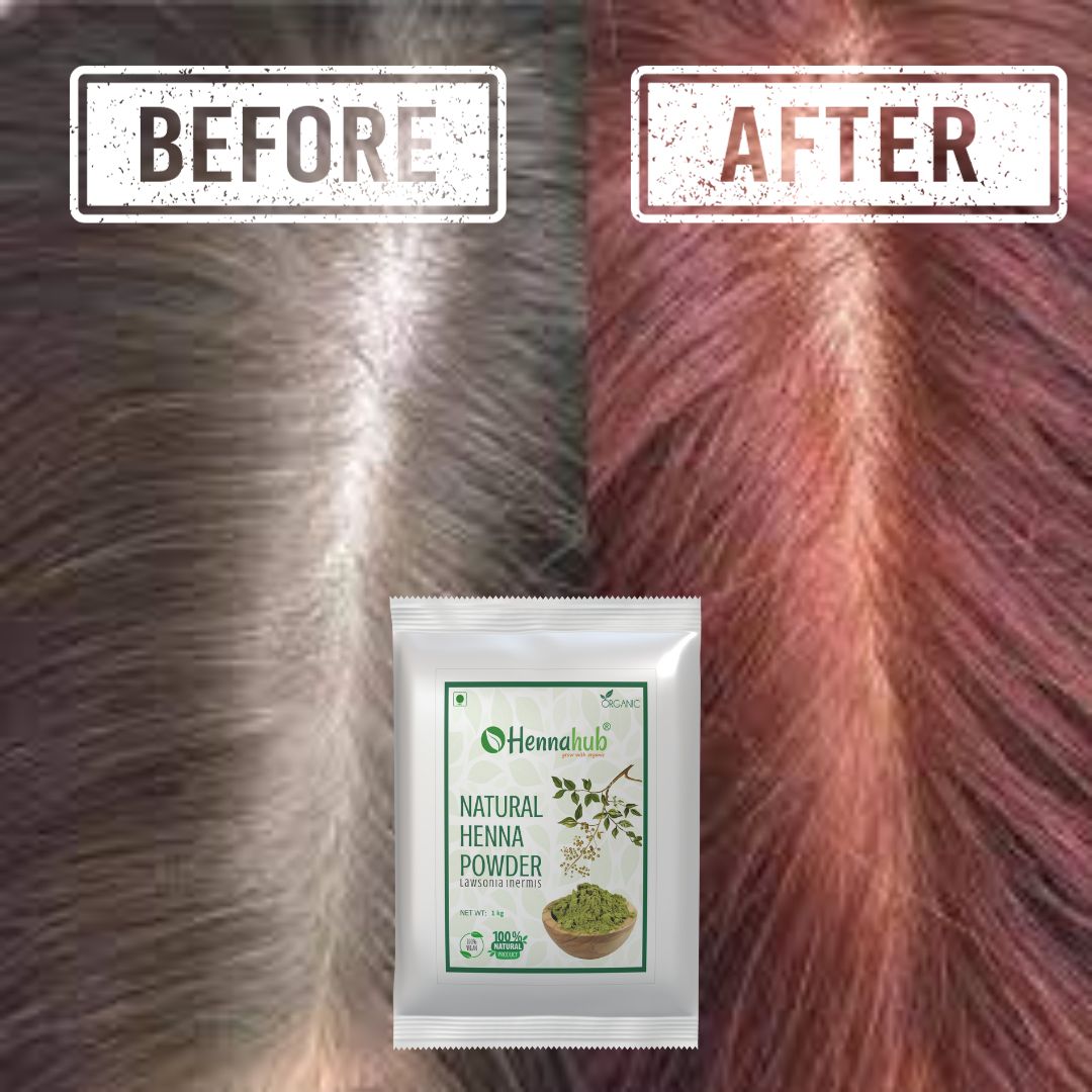 Natural Henna powder for hair | 1 kg Pack | 100% Pure and Chemical Free