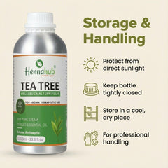 Pure Tea Tree Oil for Henna Artist | 1000ml Pack