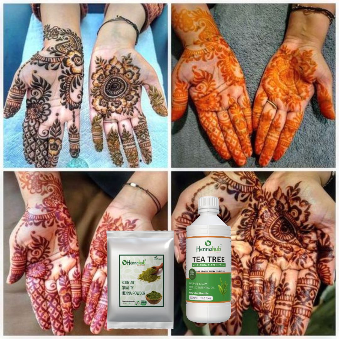 Pure Tea Tree Oil for Henna Artist | 1000ml Pack
